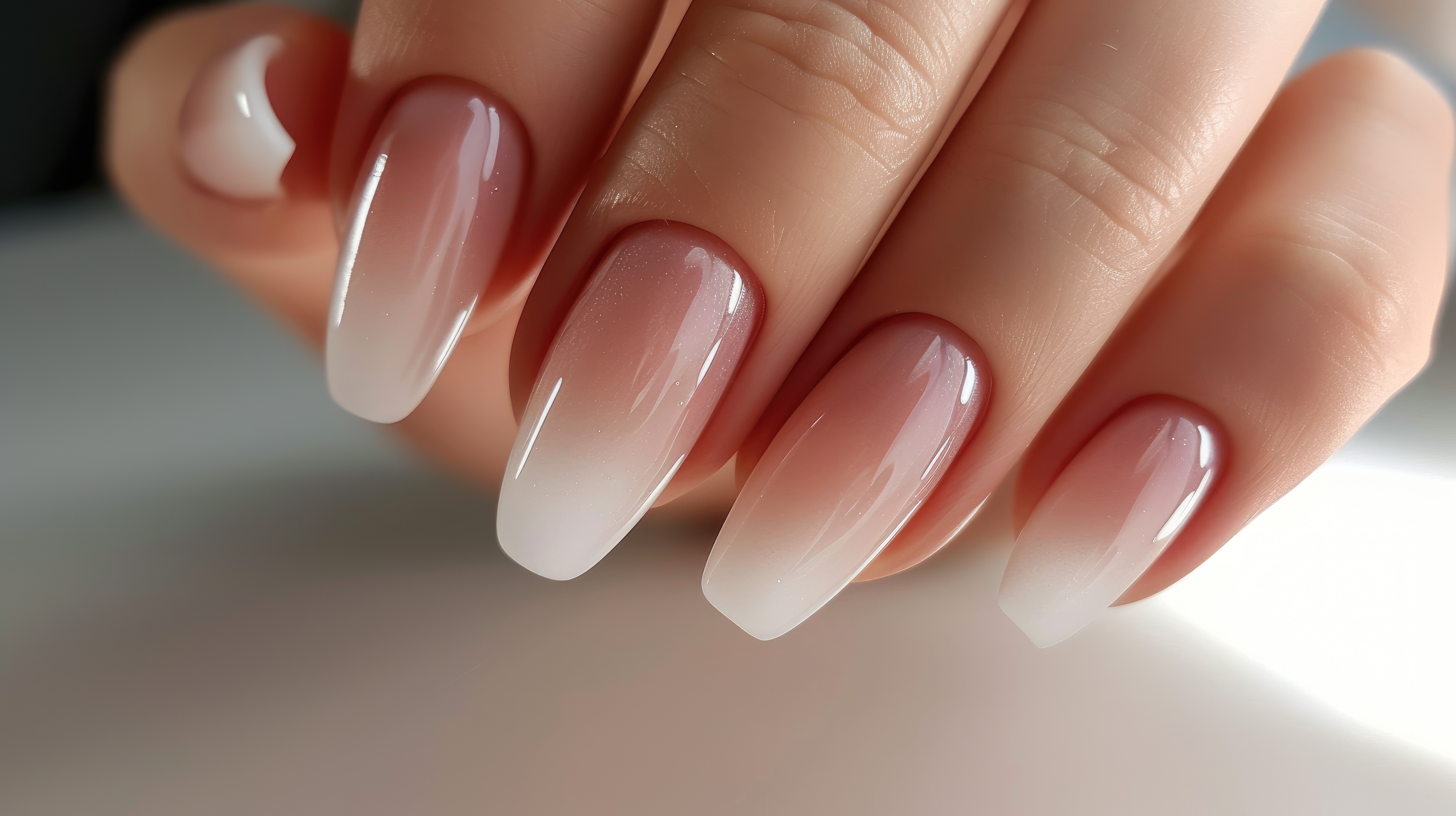 Beautifully manicured nails